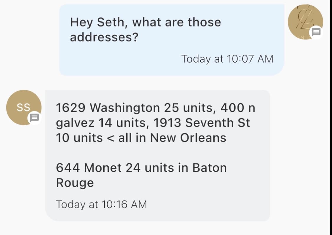 Additional landlord property submission to Zi-Find